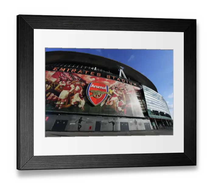 Framed Print : Arsenal vs. Nottingham Forest: Premier League Showdown at Emirates Stadium (2023-24)
