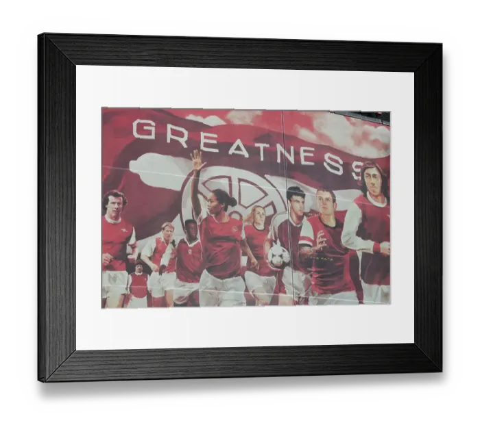 Framed Print : Arsenal vs. Nottingham Forest: Premier League Showdown at Emirates Stadium (2023-24)