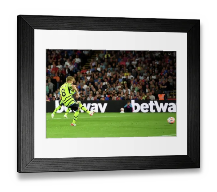 Framed Print : Martin Odegaard Scores Penalty: Arsenal Takes the Lead over Crystal Palace (2023-24) Framed Print : Martin Odegaard Scores Penalty: Arsenal Takes the Lead over Crystal Palace (2023-24)