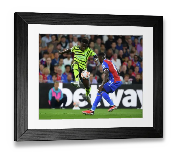 Framed Print : Saka vs Guehi: Battle at Selhurst Park - Crystal Palace vs Arsenal, Premier League 2023-24 Framed Print : Saka vs Guehi: Battle at Selhurst Park - Crystal Palace vs Arsenal, Premier League 2023-24