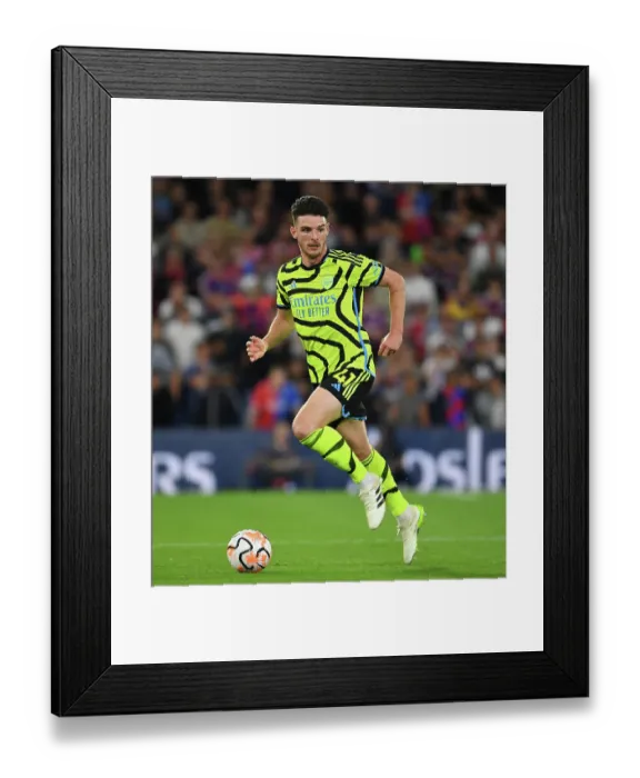 Framed Print : Declan Rice in Action: Crystal Palace vs. Arsenal, 2023-24 Premier League Framed Print : Declan Rice in Action: Crystal Palace vs. Arsenal, 2023-24 Premier League