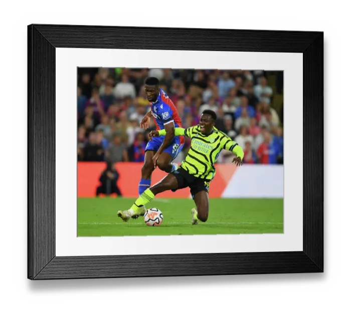 Framed Print : Clash at Selhurst Park: Nketiah Faces Off Against Lerma in Premier League Showdown (Crystal Palace vs Arsenal 2023-24) Framed Print : Clash at Selhurst Park: Nketiah Faces Off Against Lerma in Premier League Showdown (Crystal Palace vs Arsenal 2023-24)