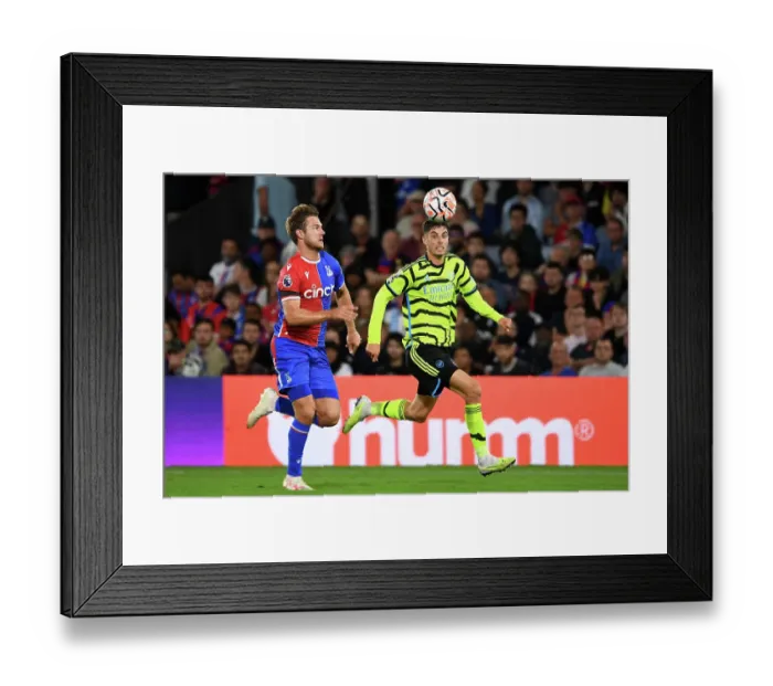 Framed Print : Chasing Victory: Havertz and Andersen Battle it Out in Crystal Palace vs. Arsenal Premier League Clash Framed Print : Chasing Victory: Havertz and Andersen Battle it Out in Crystal Palace vs. Arsenal Premier League Clash
