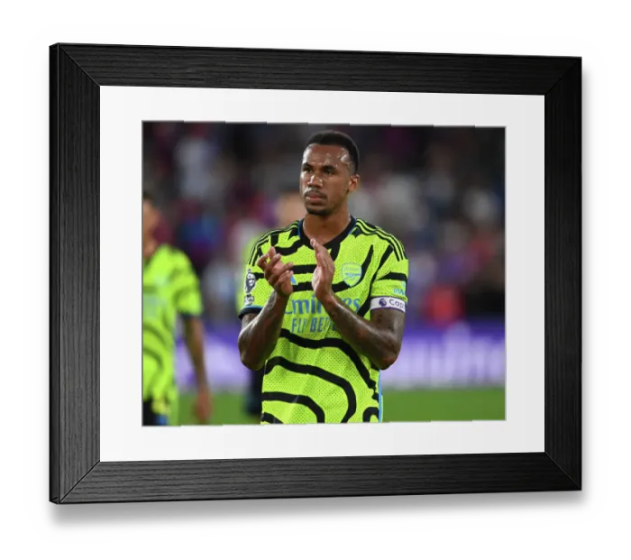 Framed Print : Gabriel Applauding Arsenal Fans: Crystal Palace vs Arsenal FC, Premier League 2023-24 Framed Print : Gabriel Applauding Arsenal Fans: Crystal Palace vs Arsenal FC, Premier League 2023-24