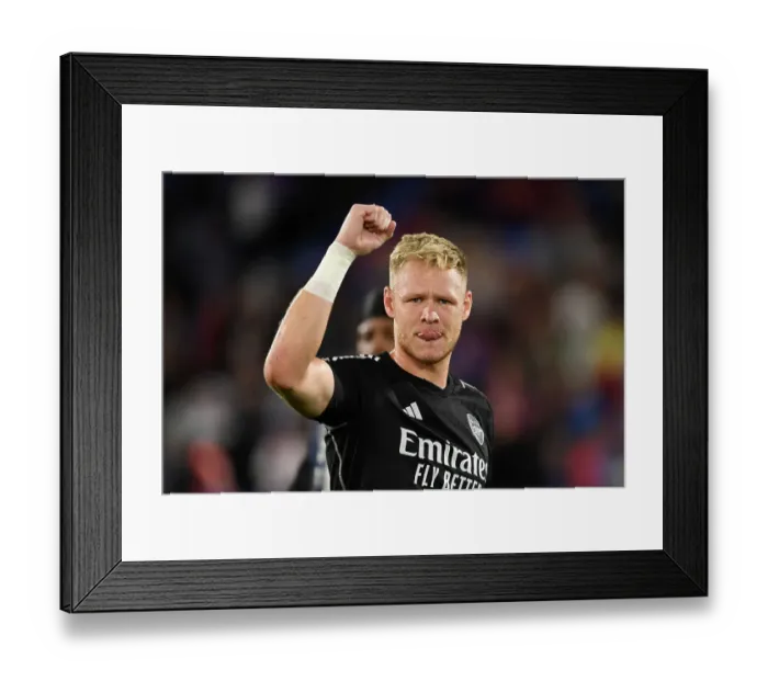 Framed Print : Arsenal Celebrates Victory Over Crystal Palace in 2023-24 Premier League Framed Print : Arsenal Celebrates Victory Over Crystal Palace in 2023-24 Premier League
