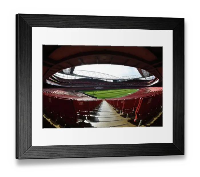 Framed Print : Arsenal vs Fulham: Premier League Showdown at Emirates Stadium (2023-24)