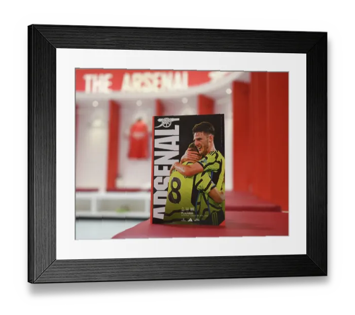 Framed Print : Arsenal vs Fulham: Premier League Showdown at Emirates Stadium (2023-24)