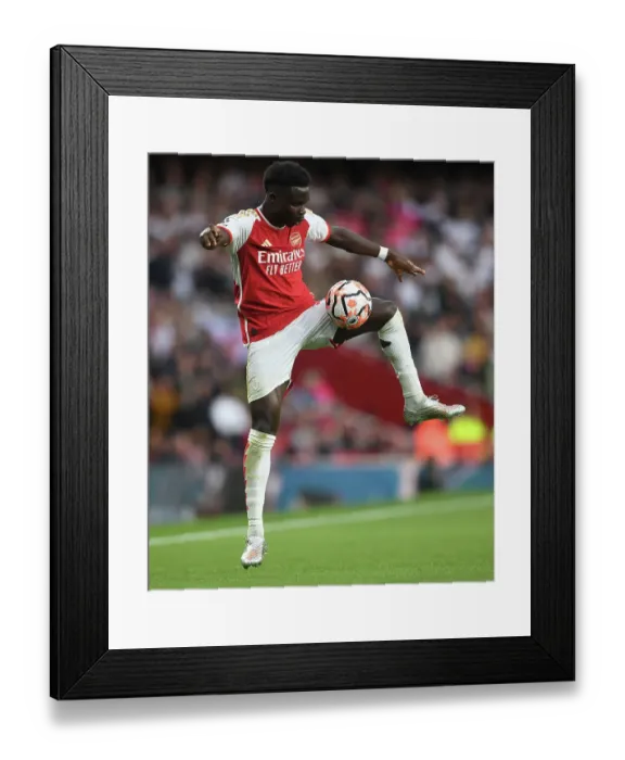 Framed Print : Bukayo Saka's Standout Display: Arsenal's Victory Against Fulham (2023-24) Framed Print : Bukayo Saka's Standout Display: Arsenal's Victory Against Fulham (2023-24)