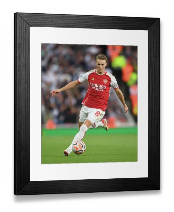 Framed Print : Martin Odegaard Shines: Arsenal's Winning Start to 2023-24 Premier League with Fulham Victory Framed Print : Martin Odegaard Shines: Arsenal's Winning Start to 2023-24 Premier League with Fulham Victory