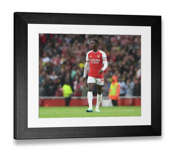 Framed Print : Arsenal's Eddie Nketiah Shines in Premier League Clash Against Fulham (2023-24) Framed Print : Arsenal's Eddie Nketiah Shines in Premier League Clash Against Fulham (2023-24)