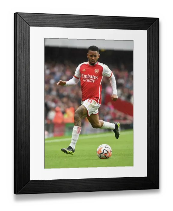 Framed Print : Gabriel Jesus Shines: Arsenal Kicks Off 2023-24 Premier League Season with Win over Fulham Framed Print : Gabriel Jesus Shines: Arsenal Kicks Off 2023-24 Premier League Season with Win over Fulham