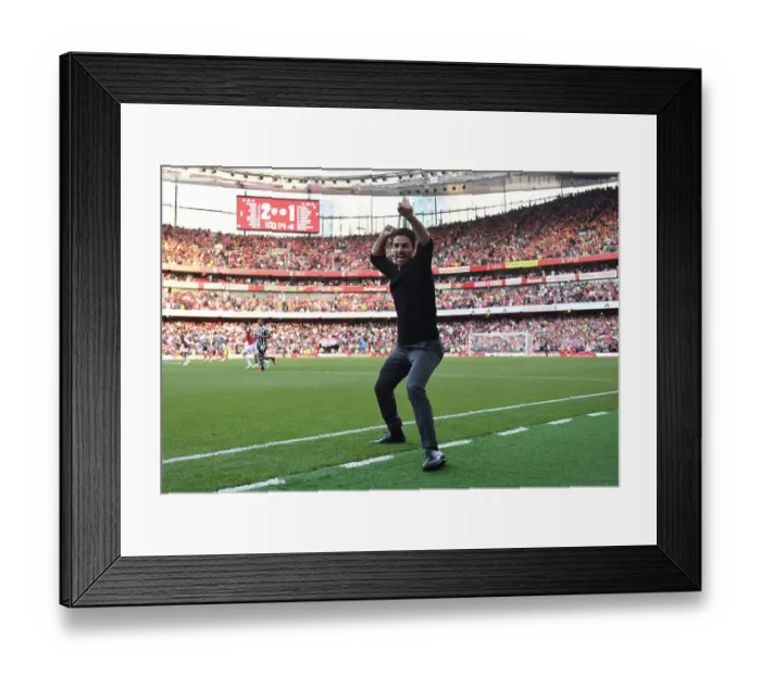 Framed Print : Arsenal's Triumph: Arteta's Men Thrash Manchester United 3-0 in the 2023-24 Premier League Framed Print : Arsenal's Triumph: Arteta's Men Thrash Manchester United 3-0 in the 2023-24 Premier League