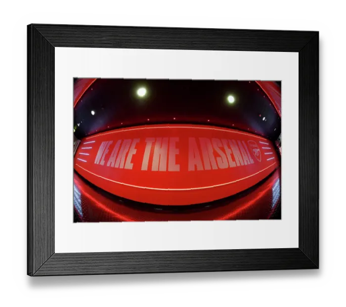 Framed Print : Arsenal vs Manchester United: Premier League Showdown at Emirates Stadium (2023-24)