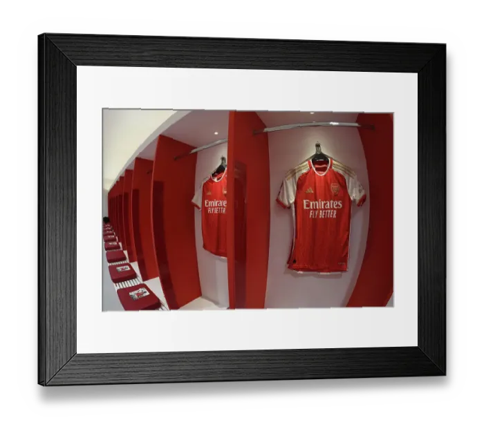 Framed Print : Arsenal vs Manchester United: Premier League Showdown - Pre-Match Shirt Unveiling (2023-24) Framed Print : Arsenal vs Manchester United: Premier League Showdown - Pre-Match Shirt Unveiling (2023-24)