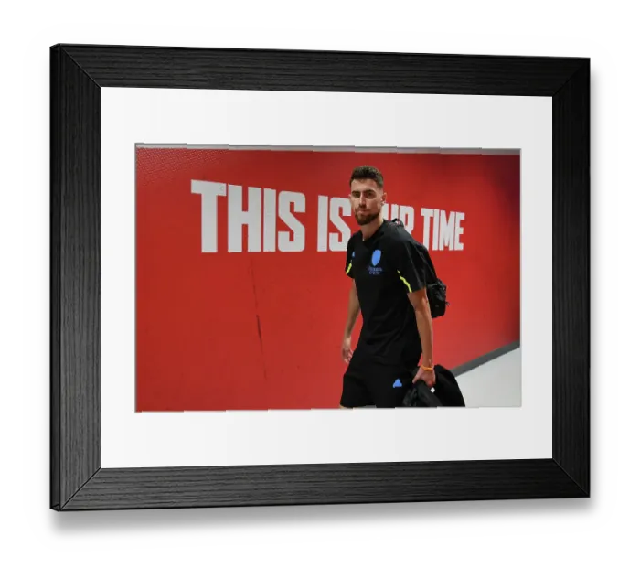 Framed Print : Arsenal vs Manchester United: Jorginho's Arrival at Emirates Stadium (2023-24) Framed Print : Arsenal vs Manchester United: Jorginho's Arrival at Emirates Stadium (2023-24)