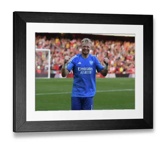 Framed Print : Arsenal Celebrate Derby Victory: Arsenal FC 1-0 Manchester United (2023-24) Framed Print : Arsenal Celebrate Derby Victory: Arsenal FC 1-0 Manchester United (2023-24)