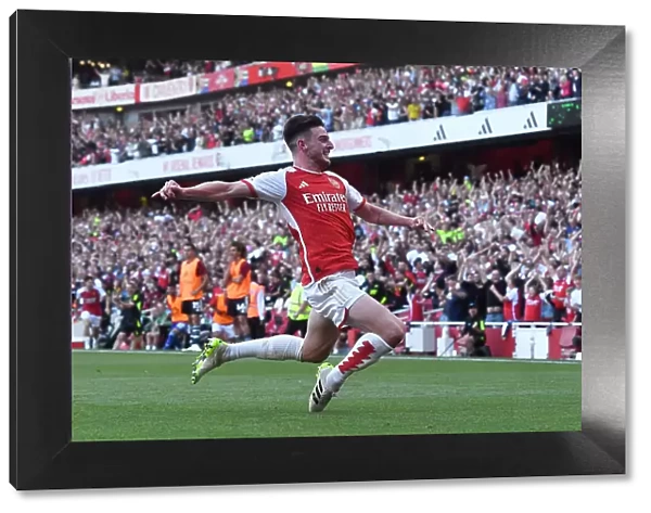 Declan Rice Stuns Manchester United: Thrilling Second Goal for Arsenal (2023-24)