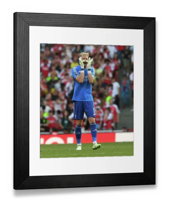 Framed Print : Arsenal's Ramsdale Shines in Premier League Debut Against Manchester United, 2023 Framed Print : Arsenal's Ramsdale Shines in Premier League Debut Against Manchester United, 2023
