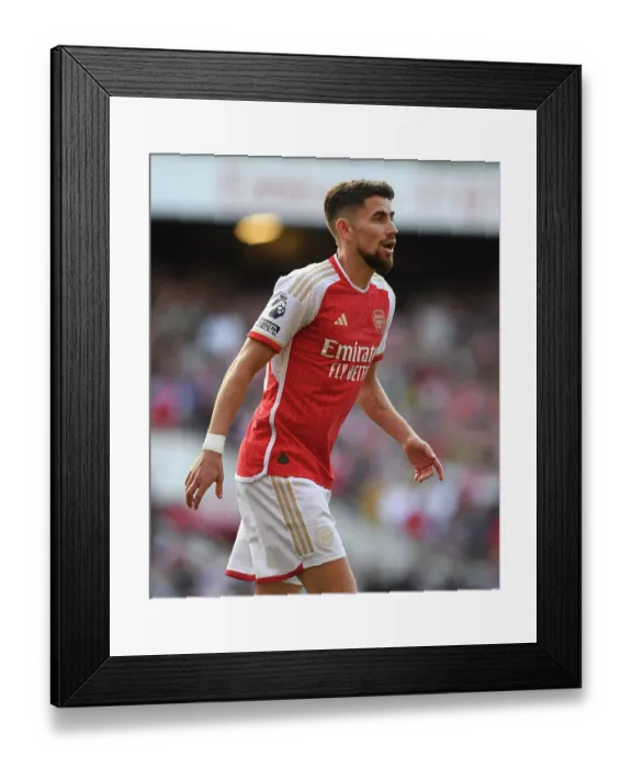 Framed Print : Clash of Titans: Arsenal vs Manchester United - Battle for Premier League Supremacy (2023-24)
