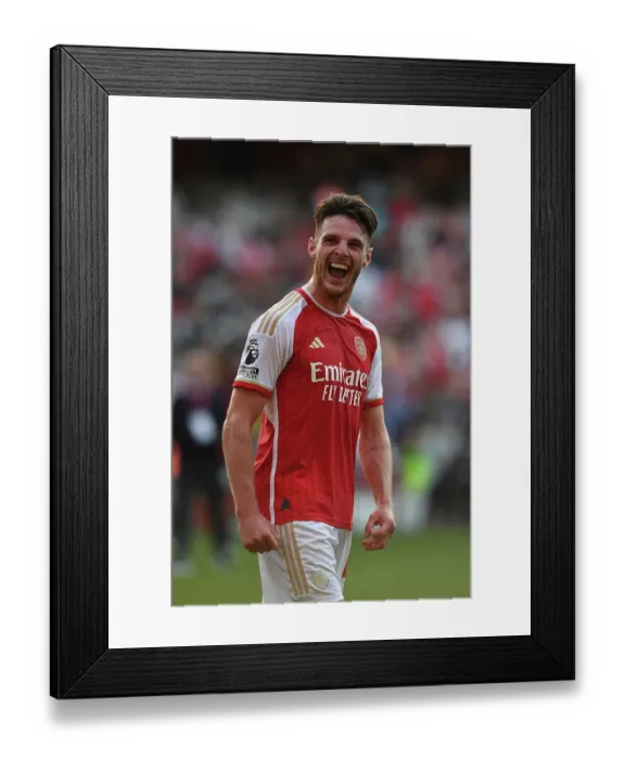 Framed Print : Arsenal Celebrates Victory Over Manchester United in 2023-24 Premier League Framed Print : Arsenal Celebrates Victory Over Manchester United in 2023-24 Premier League