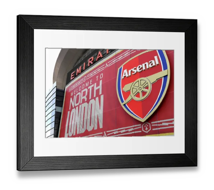Framed Print : Arsenal vs Manchester United: Premier League Showdown at Emirates Stadium (2023-24)