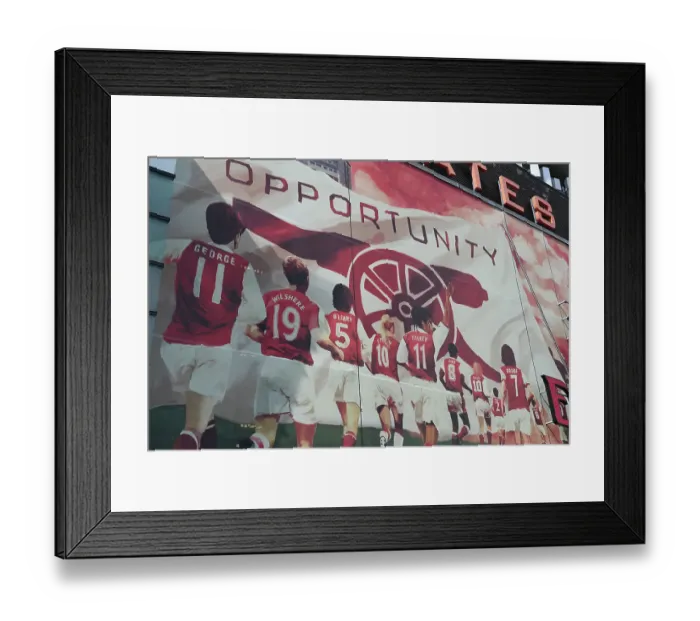 Framed Print : Arsenal vs Manchester United: Premier League Showdown at Emirates Stadium (2023-24)