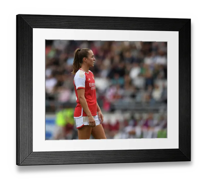 Framed Print : Arsenal's Lia Walti Battles for Possession in UEFA Women's Champions League Clash against Linkopings FC (2023-24) Framed Print : Arsenal's Lia Walti Battles for Possession in UEFA Women's Champions League Clash against Linkopings FC (2023-24)
