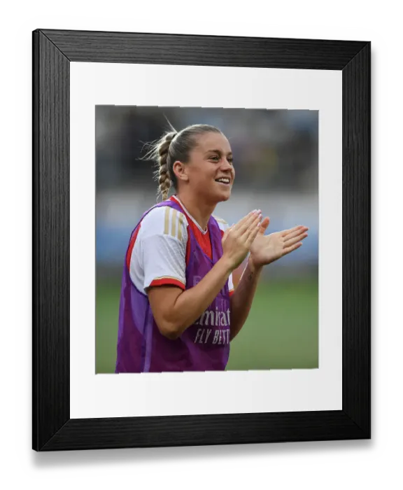 Framed Print : Arsenal Women Make History: Triumphant UEFA Champions League Debut vs. Linkoping FC (2023-24) Framed Print : Arsenal Women Make History: Triumphant UEFA Champions League Debut vs. Linkoping FC (2023-24)
