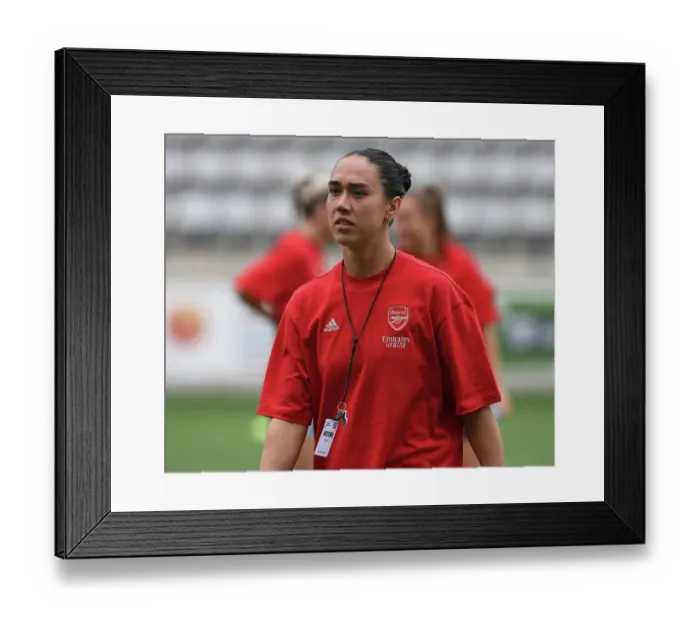 Framed Print : Arsenal Women Kick Off UEFA Champions League Campaign Against Linkoping FC in Sweden Framed Print : Arsenal Women Kick Off UEFA Champions League Campaign Against Linkoping FC in Sweden