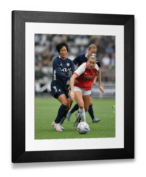 Framed Print : Arsenal Women vs. Linkopings FC: UEFA Women's Champions League Clash in Sweden, September 2023