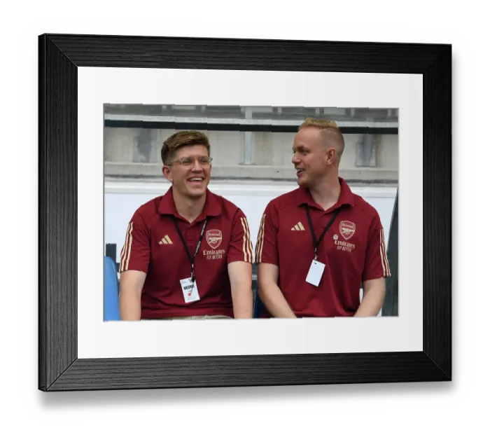 Framed Print : Arsenal Women's Coach Jonas Eidevall Before UEFA Champions League Match vs. Linkopings FC (September 2023) Framed Print : Arsenal Women's Coach Jonas Eidevall Before UEFA Champions League Match vs. Linkopings FC (September 2023)