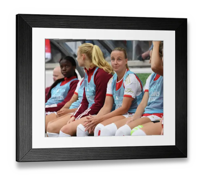 Framed Print : Arsenal's Beth Mead Shines in UEFA Champions League Debut Against Linkopings FC Framed Print : Arsenal's Beth Mead Shines in UEFA Champions League Debut Against Linkopings FC