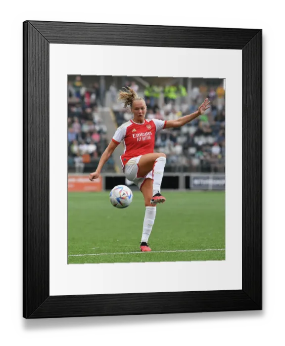 Framed Print : Arsenal Women Battle Linkopings FC in UEFA Champions League Group 3 Showdown (September 2023)