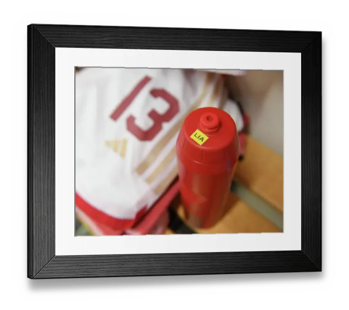 Framed Print : Arsenal Women's UEFA Champions League Showdown: Paris FC vs Arsenal in Sweden