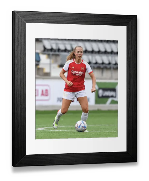 Framed Print : Arsenal Women Battle Paris FC in UEFA Champions League Clash in Sweden Framed Print : Arsenal Women Battle Paris FC in UEFA Champions League Clash in Sweden