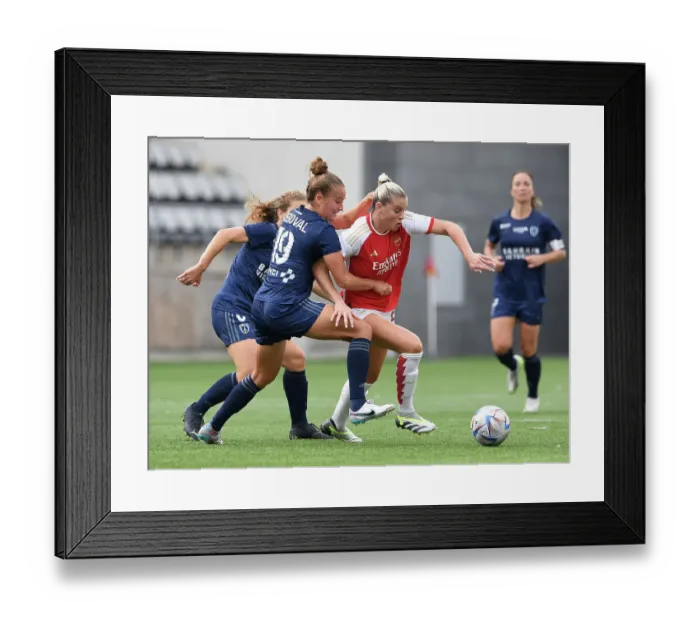 Framed Print : Arsenal Women vs Paris FC: UEFA Champions League Clash in Sweden (2023-24) Framed Print : Arsenal Women vs Paris FC: UEFA Champions League Clash in Sweden (2023-24)