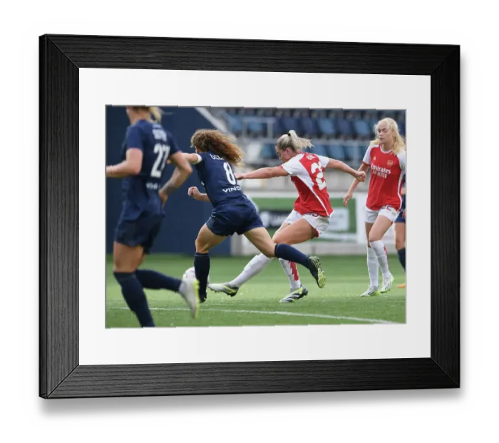 Framed Print : Arsenal Women's UEFA Champions League Triumph: Alessia Russo Scores in Paris FC Victory, Group 3 Round 2, Linkoping, Sweden (September 2023) Framed Print : Arsenal Women's UEFA Champions League Triumph: Alessia Russo Scores in Paris FC Victory, Group 3 Round 2, Linkoping, Sweden (September 2023)
