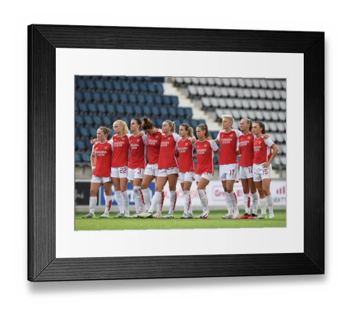 Framed Print : Arsenal Women vs Paris FC: Thrilling UEFA Champions League Penalty Showdown Framed Print : Arsenal Women vs Paris FC: Thrilling UEFA Champions League Penalty Showdown