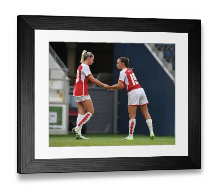 Framed Print : Heartbreaking Penalty Shootout: Arsenal Women's UEFA Champions League Defeat to Paris FC Framed Print : Heartbreaking Penalty Shootout: Arsenal Women's UEFA Champions League Defeat to Paris FC