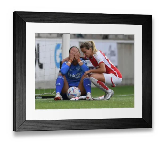 Framed Print : Heartbreaking Penalty Shootout: Arsenal Women's UEFA Champions League Defeat to Paris FC (2023-24) Framed Print : Heartbreaking Penalty Shootout: Arsenal Women's UEFA Champions League Defeat to Paris FC (2023-24)