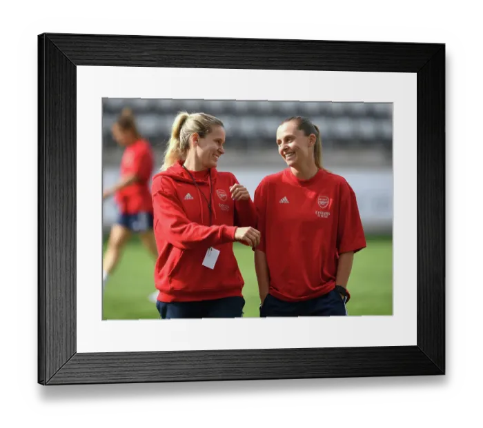 Framed Print : Arsenal Women vs Paris FC: A Champions League Showdown in Linkoping, Sweden Framed Print : Arsenal Women vs Paris FC: A Champions League Showdown in Linkoping, Sweden