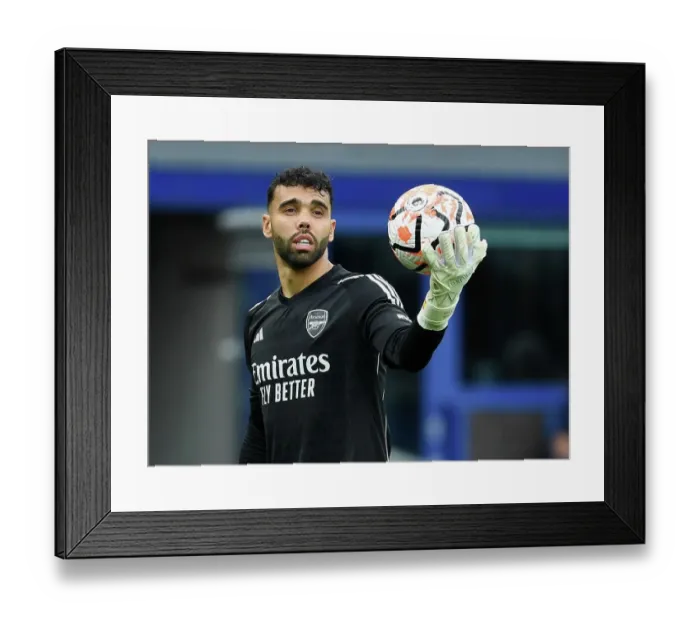Framed Print : David Raya's Focus Amidst the Intensity: Everton vs Arsenal (2023-24 Premier League) Framed Print : David Raya's Focus Amidst the Intensity: Everton vs Arsenal (2023-24 Premier League)