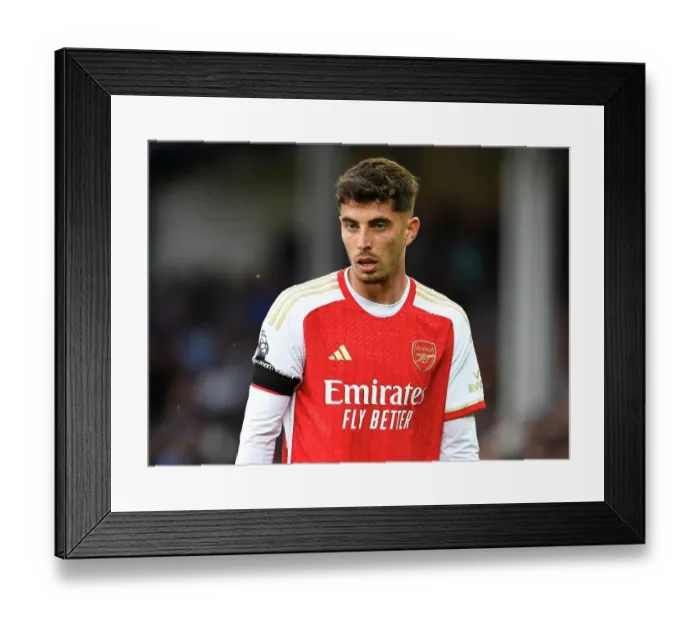 Framed Print : Havertz in Thought: A Pensive Moment at Goodison Park during Everton vs. Arsenal, Premier League 2023-24 Framed Print : Havertz in Thought: A Pensive Moment at Goodison Park during Everton vs. Arsenal, Premier League 2023-24