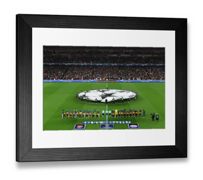 Framed Print : Champions League Showdown: Arsenal FC vs. PSV Eindhoven, Group B (2023-24) Framed Print : Champions League Showdown: Arsenal FC vs. PSV Eindhoven, Group B (2023-24)