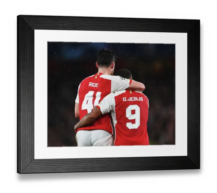Framed Print : Gabriel Jesus Hat-trick: Arsenal's Triumphant Night Against PSV Eindhoven in Champions League Framed Print : Gabriel Jesus Hat-trick: Arsenal's Triumphant Night Against PSV Eindhoven in Champions League