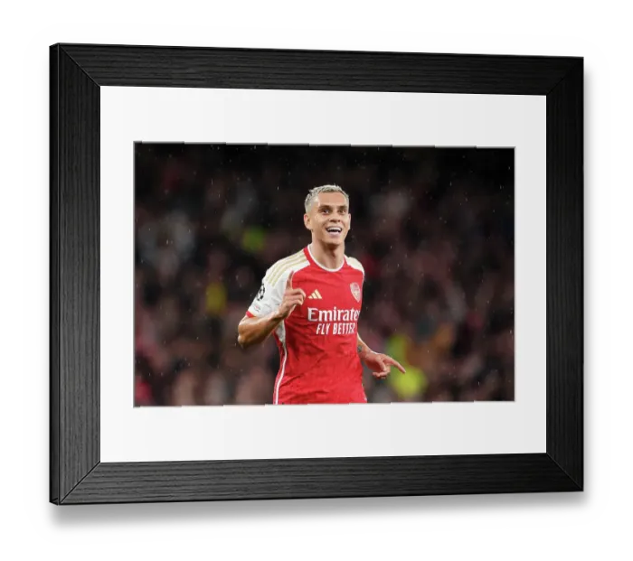 Framed Print : Arsenal's Trossard Scores Brace: Arsenal 2-0 PSV Eindhoven, UEFA Champions League 2023 / 24 Framed Print : Arsenal's Trossard Scores Brace: Arsenal 2-0 PSV Eindhoven, UEFA Champions League 2023 / 24