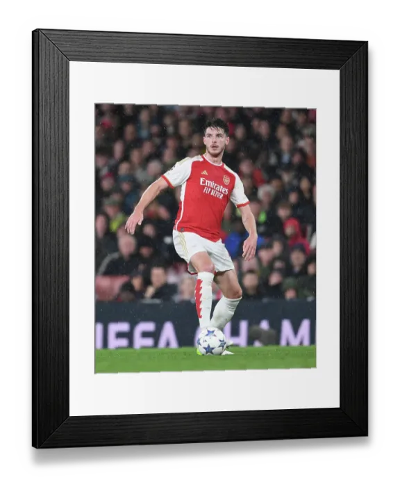 Framed Print : Arsenal vs PSV Eindhoven: Clash in Champions League Group B (2023 / 24)