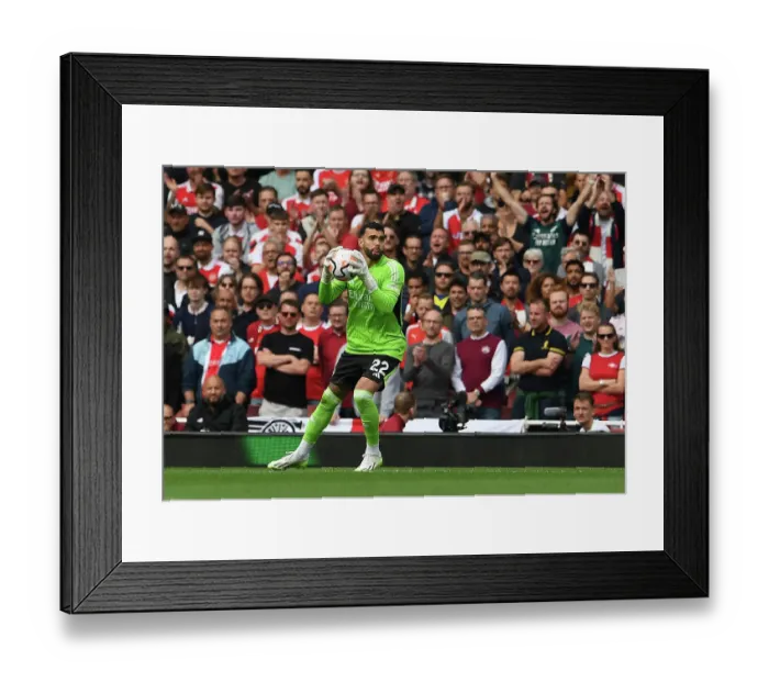 Framed Print : Clash of the London Giants: Arsenal vs. Tottenham - Battle for Supremacy (2023-24)