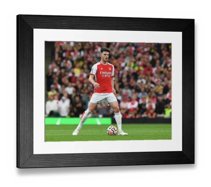 Framed Print : Clash of the London Giants: Arsenal vs. Tottenham in the Premier League (2023-24) - Battle of Emirates