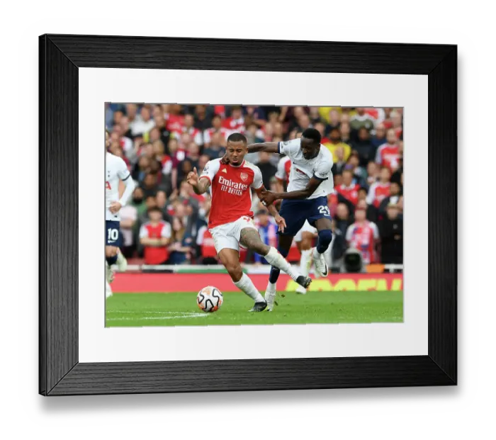 Framed Print : Arsenal vs. Tottenham: Clash at Emirates Stadium, 2023-24 Premier League Framed Print : Arsenal vs. Tottenham: Clash at Emirates Stadium, 2023-24 Premier League